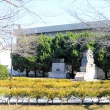 公園の石碑群