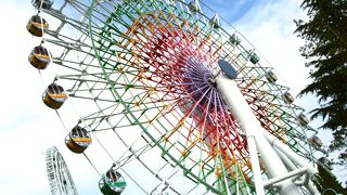 カラフルな観覧車