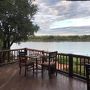 川沿いでアフリカらしい景色が味わえるホテル