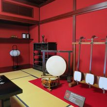 金沢市西茶屋資料館の二階