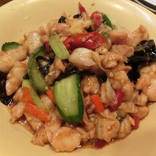 とり肉の唐辛子炒め （\1,080）
