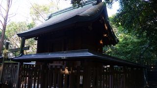 有名な草薙神剣を奉安していた建物