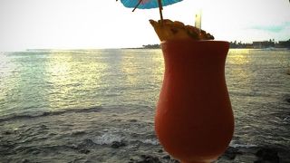 絶景を見ながら美味しいシーフードとお肉