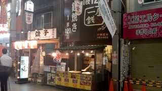 天神橋商店街のお好み焼の店