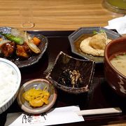 定食は栄養バランスがＧＯＯＤ！