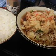 そばも美味しいけどおかかごはんもおすすめ！