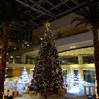 エントランスホールにあるクリスマス飾り