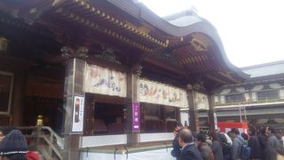 受験生と梅の花で有名