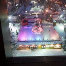 まずは店内からの眺望が良いです．