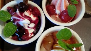 お買い物後の休憩に寄りました