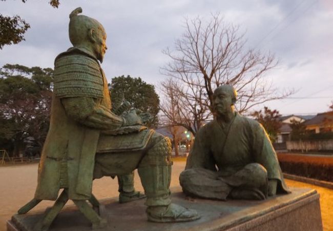 島津義久降伏の地