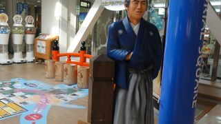 展望台にアンパンマン