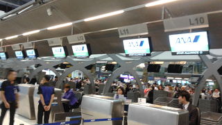 入国審査、出国審査に時間が掛かります