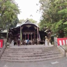 こじんまりとした神社です