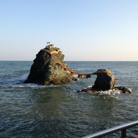 歩いて行ける夫婦岩