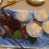 名物の伊勢海老お造り