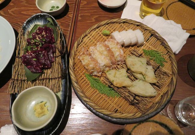 山口県料理を楽しみました