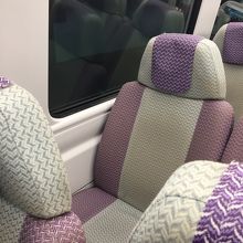 ガラガラです。ゆったりしてる。