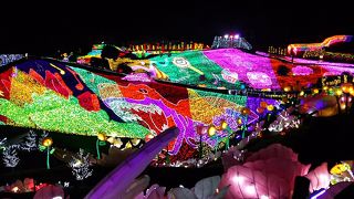 ほぼ貸し切り状態だった金曜日夜のグランイルミ