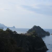 堂ヶ島の風景　玄関前から