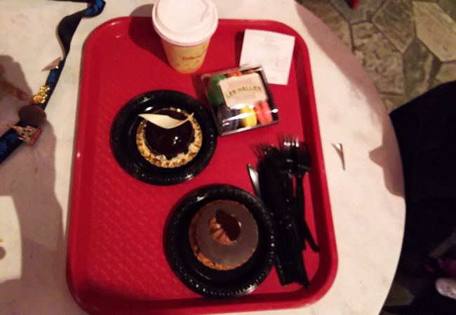 カフェのケーキがおいしかった