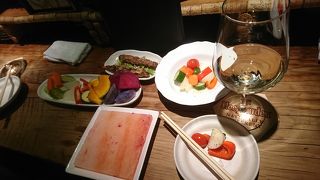 色んなワインを楽しめます