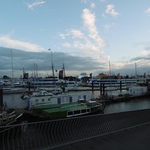 ハンブルク港の風景