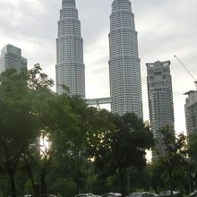 眺望スポットからの一射