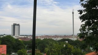 よくある回転しながら上っていき360度のパノラマを楽しむ