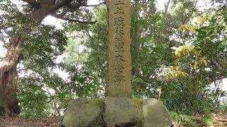 城山にあります