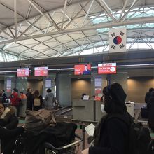 仁川のカウンター