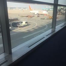 仁川国際空港で