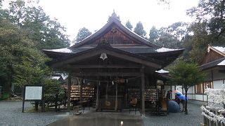 資料館では伊勢神宮の御神賽等を拝見することが出来ます