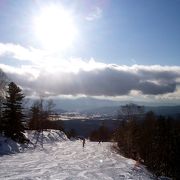 雪質良好、空いていました。