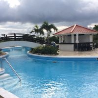 敷地にある 屋外プール