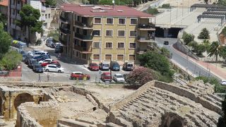 バルコニーから見えます