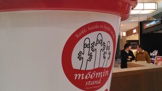 ムーミンのキャラクターがかわいいです