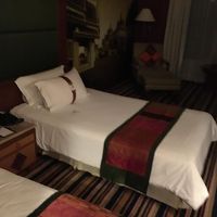 初日はツインの部屋でした