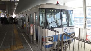 今回もモノレールで