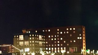 ライトアップが綺麗