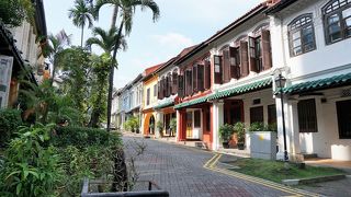 オーチャードで見るプラナカンの家並み