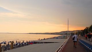 ホテルの目の前でした