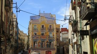 壁絵がユニークです