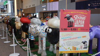 「ひつじのショーン」のイベントをやっていました