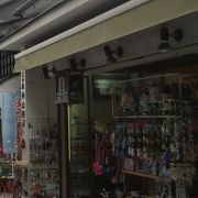 参道沿いにあるお店