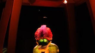 3Dと現実の合体したショー