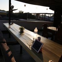 屋上にある共用スペース。涼しいです。