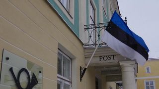 外観がキレイな旧市街の郵便局