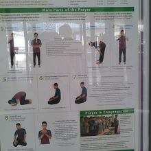 礼拝堂でのお参りの仕方