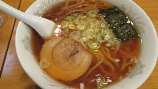 昔ながらのラーメンを食べました